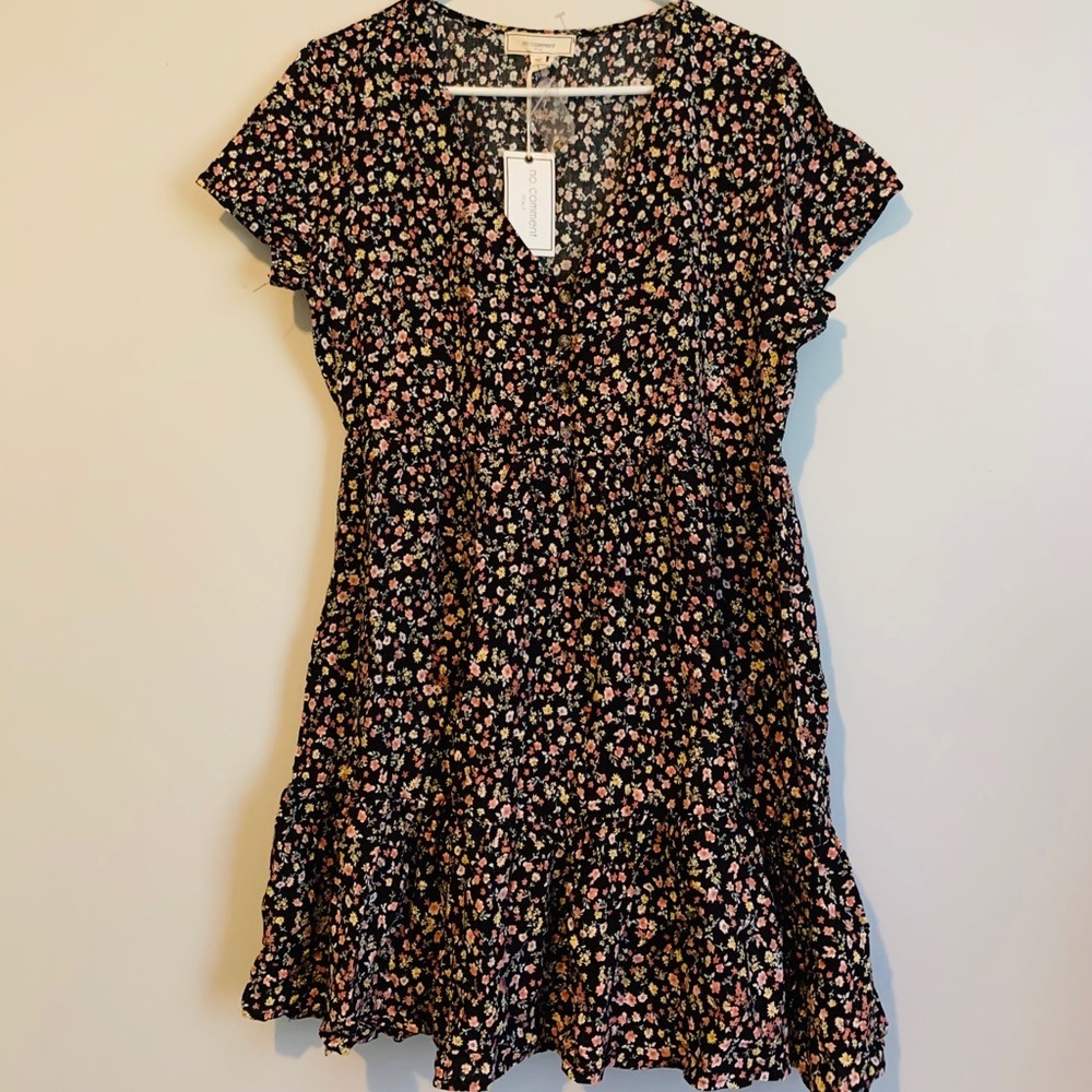 NWT no comments NY La floral print dress 0…